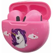 Lexibook Unicorn Bluetooth oordopjes met oplaad-opbergcase