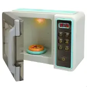 Playgo Electric Microwave With Light & Sound Zilver 3 Years Kinderen