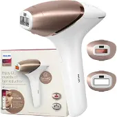 Philips Lumea IPL 9900 serie BRI950/01 IPL-epilator met SenseIQ-technologie, intensief pulserend licht (IPL), roze goud, wit, 2,5 minuten, 2 minuten, 1,5 minuten, 4,1 cm²