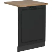 Vicco R-Line Vaatwasserfrontpaneel – 60 cm, WB Eik Antraciet landhuis