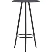 Prolenta Maison Exclusive - Bartafel, zwart, 60 x 107,5 cm, MDF