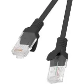 Lanberg PCU6-10CC-0300-BK PATCHCORD CAT.6 UTP 3M SCHWARZ FLUKE ZERTIFIKAT