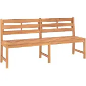 vidaXL - Tuinbank - 180 - cm - massief - teakhout