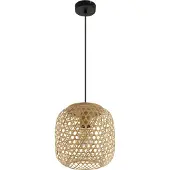 Globo Lighting Rotan hanglamp Mirena Ø 23cm