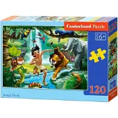 Castorland Jungle Book, Puzzle 120 Teile