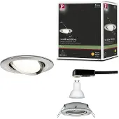 Paulmann 93428 Nova Inbouwlamp LED GU10 6.5 W RVS (geborsteld)