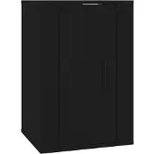 Syfax Tv-wandmeubel 40x34,5x60 cm zwart