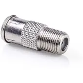 Nedis F-quick mannelijk - F-connector vrouwelijk adapter -