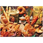 Eurographics Puzzel: Broodtafel - 1000 stukjes, kartonnen puzzel