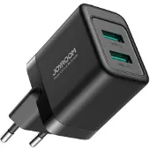 JOYROOM 2 Poorten USB-A Oplader 12W - Zwart