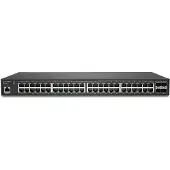 SonicWALL Switch SWS14-48 - Switch - beheerd - 48 x 10/100/1000 + 4 x 10 Gigabit SFP+ - voor montage in een rack - met 3 jaar 24/7 support