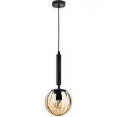 ITALUX RAVENA PND-2324-1 BK+AMB hanglamp