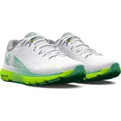 Under Armour Dames Wit en Groen HOVR Infinite 5 Sportschoenen