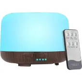 VERK Luchtbevochtiger diffuser aromatherapie rgb afstandbediening