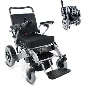 Mobiclinic Troya Plus Ultra - Elektrische Rolstoel - Inklapbaar - Verstelbaar - Aluminium - Auton. 51 km - 24V