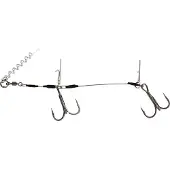 Westin Add-it Shallow Rig Double Leider Zilver 150 mm
