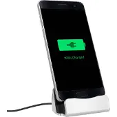 Avizar , oplader voor smartphones met Micro-USB aansluiting, zilver