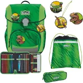 Scout Neo Schooltas set 4-delig groente