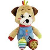 Clementoni - Babyspeelgoed - Knuffel Hond - Pete the Puppy - vanaf 0 maanden
