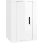 Syfax Tv-wandmeubel 40x34,5x60 cm hoogglans wit
