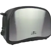 Lentz Twee-sleufstopper, zilver/zwart, merk