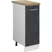 Vicco R-Line Apotheekkast – 30 cm WB Eik Zwart beton