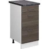 Vicco R-Line Keukenonderkast – 40 cm met laden, WB Antraciet Edel grijs