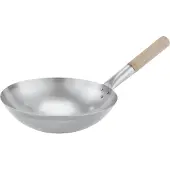 Paderno wok - incl. steel - staal/hout - ø 35,5 cm