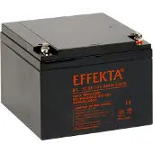 Effekta BT 12-28 AGM loodaccu, 12V, 28Ah – onderhoudsvrije VRLA-accu