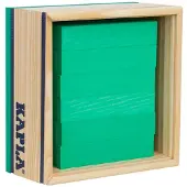 Kapla - Kleur - Constructiespeelgoed - lichtgroen - 40 Plankjes