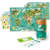 Dodo Puzzel, spelletjes en accessoireset: Wereldwijde dieren