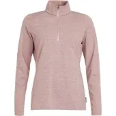 Protest Skipully Women Senna 1/4 Zip Top Mauvepink-S