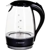 Esperanza Waterkoker Salto Angel 1,7 liter zwart