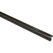 Gardinia U-vormige rails, brons, 110 cm