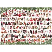 Eurographics : Holiday Dogs (1000 stukjes) - Puzzel