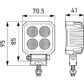 Hella 1GA 357 110-012 Werklamp