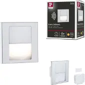 Paulmann 80000 LED Tsaro Wandinbouwarmatuur LED 1 W Chroom (mat)