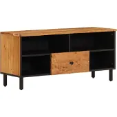 Syfax Tv-meubel 100x33x46 cm massief acaciahout