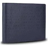 Bugatti portemonnee Lima RFID Wallet With Flap Letters Black zwart