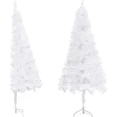 Syfax Kunstkerstbomen PVC, Steel White