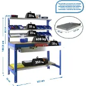 Simonwork (bancos De Trabajo) Bt1 Box Werkbank 1445x1510x760 Mm