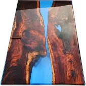 AEA Tische Esstisch Design Tisch Moderne Meer Fluss Möbel 200x90 Epoxid Harz Ozean