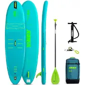 Jobe Aero Nera SUP Board 10.6 Package: Opblaasbaar stand-up paddleboard, complete set, 320 cm