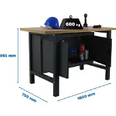 Simonwork (bancos De Trabajo) Bt6 Kast 865x1800x750 Mm