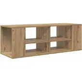 Syfax Tv-meubelset 102 x 35 x 35 cm Artisan Eiken Bewerkt hout