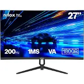 Nilox Gaming-Monitor Nilox NXM27CRV2001 Full HD LCD 27"