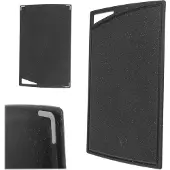 Kadax Soleto snijplank 24,5 x 16 cm zwart