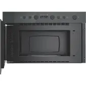 Whirlpool WMN14BSG, Inbouw, Magnetron met grill, 22 liter, 750 watt, Ingebouwd display, LED