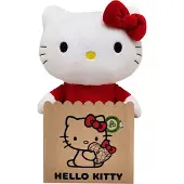 Joy toy Sanrio Hello Kitty With Red Dress 24 Cm Teddy Veelkleurig Kinderen