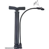 INF Draagbare fietspomp met manometer - Biedt 150 PSI